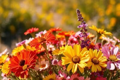 Flores chilenas vibrantes celebran el Día de la Madre