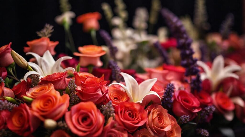 Flores fúnebres evocan tristeza y recuerdo