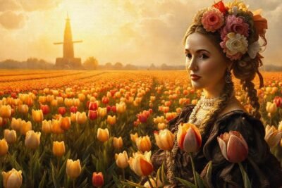 Los maestros holandeses pintaban belleza dorada