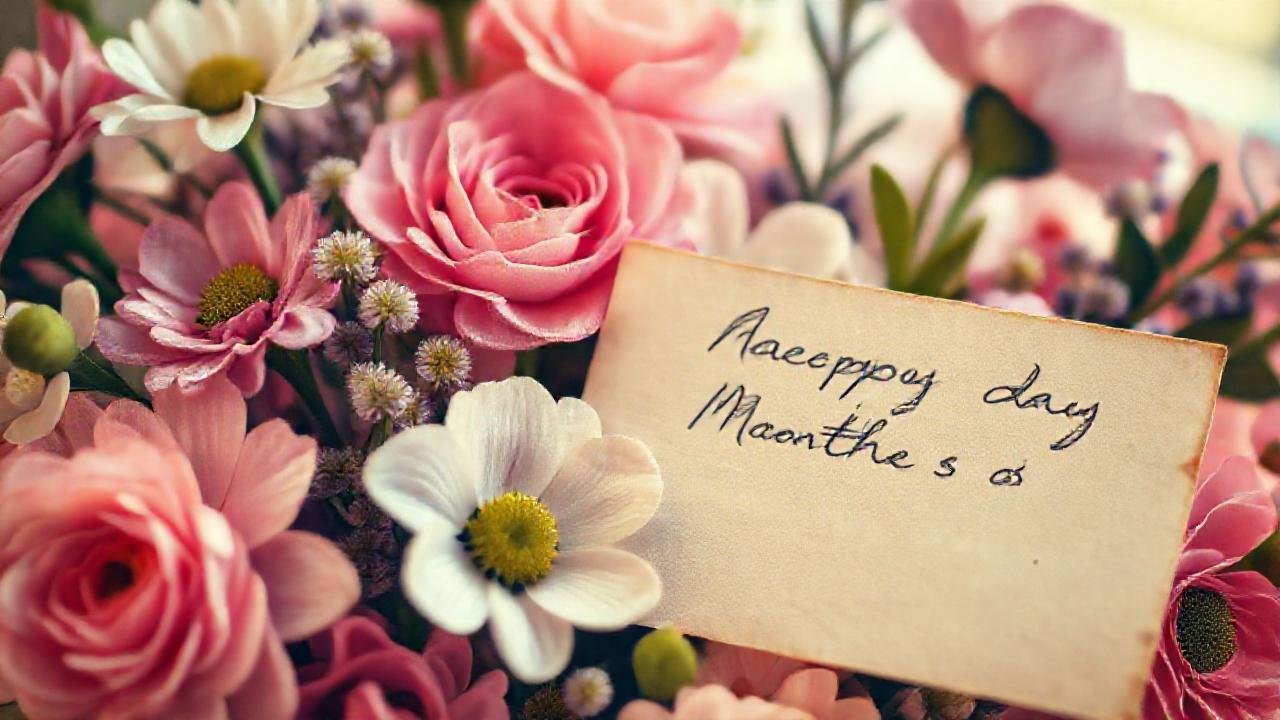 Flores vintage evocan un día de madre