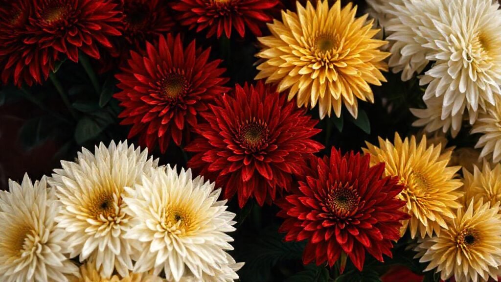 Crisantemos evocan belleza y simbolismo japonés