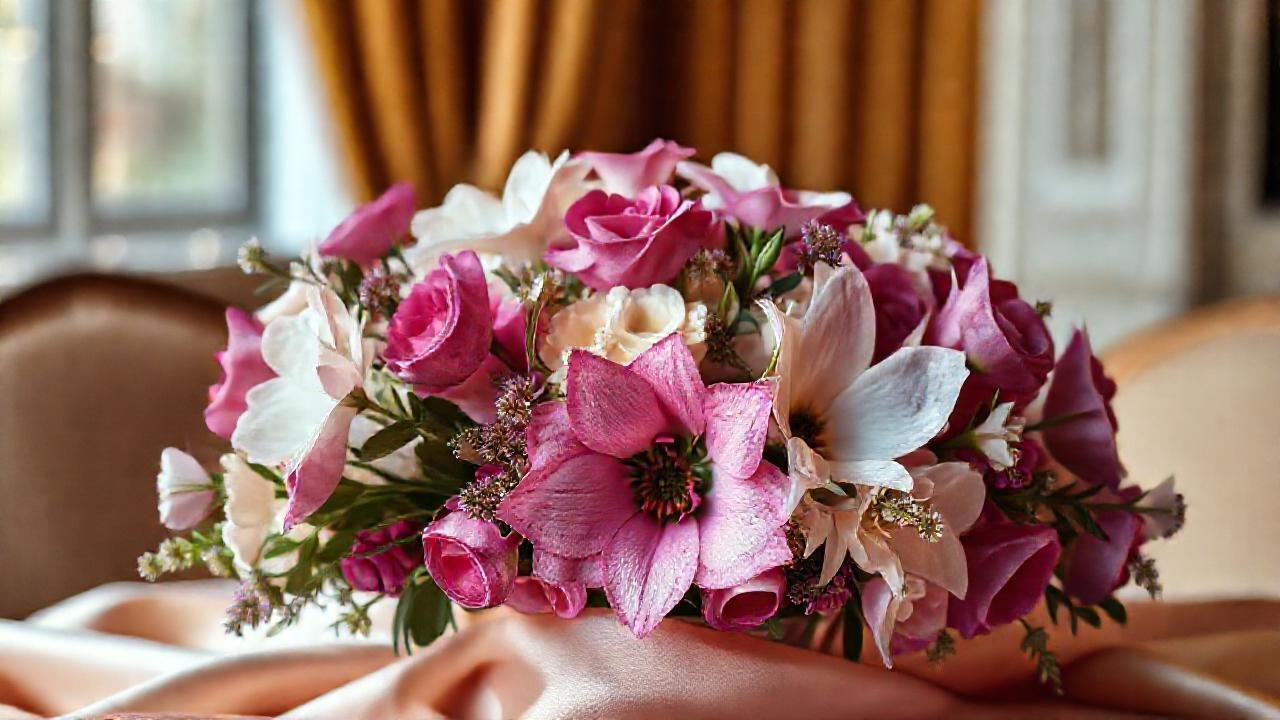 Fotografía lujosa de flores vibrantes y detalladas