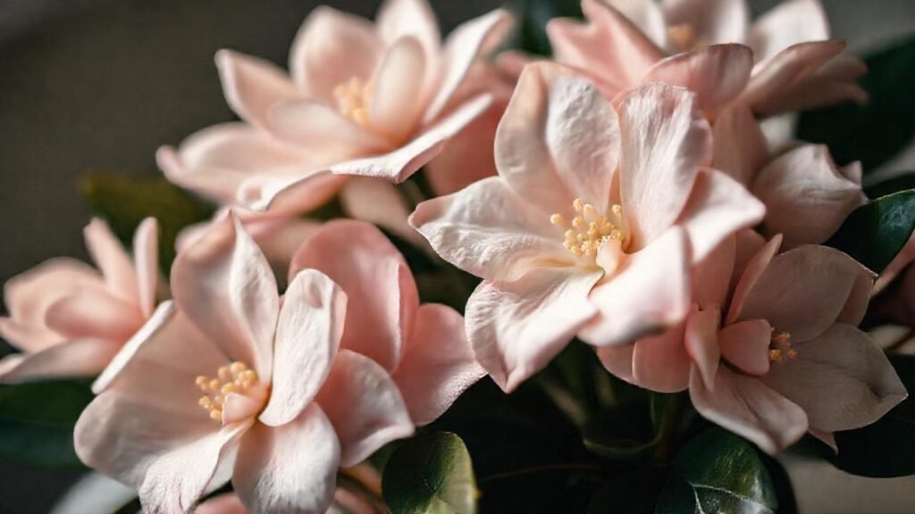 Gardenias elegantes evocan romance sutilmente