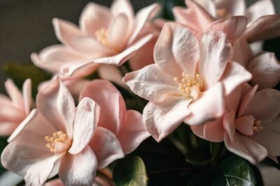 Gardenias elegantes evocan romance sutilmente