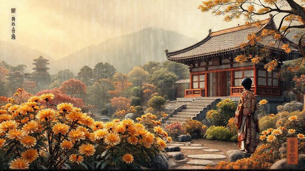 Jardín japonés evoca serenidad y nobleza