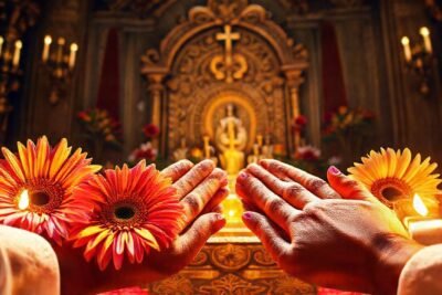 Renacimiento sereno en cálida luz