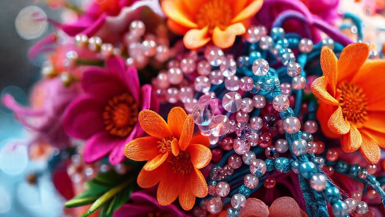 Una composición floral lujosa y etérea