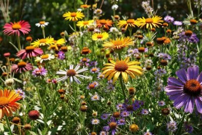 Flores silvestres evocan serenidad y color