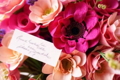 Un ramo floral artesanal transmite amor