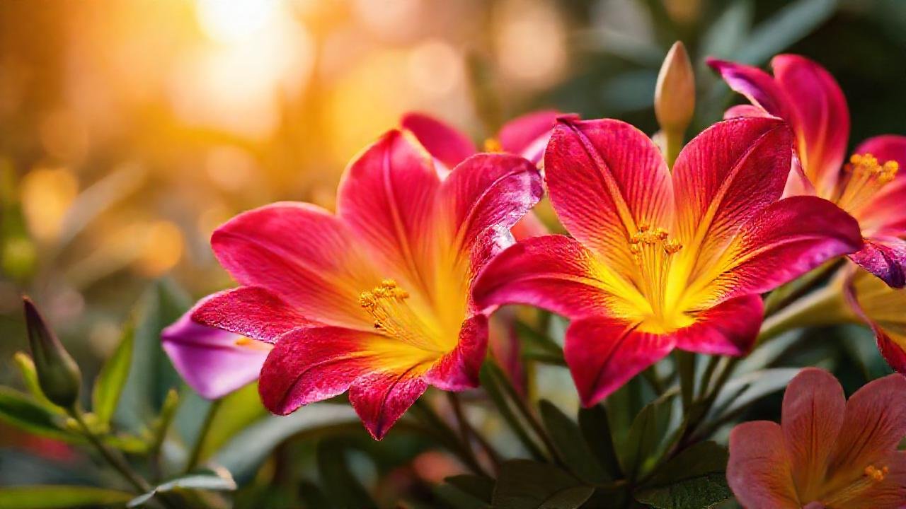 Flores vibrantes crean un elegante arreglo