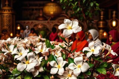 Gardenias evocan belleza y tranquilidad serena