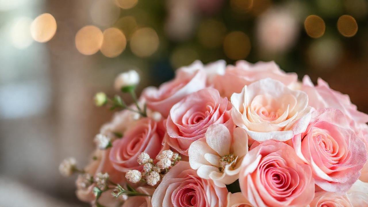 Un ramo floral, elegante y onírico