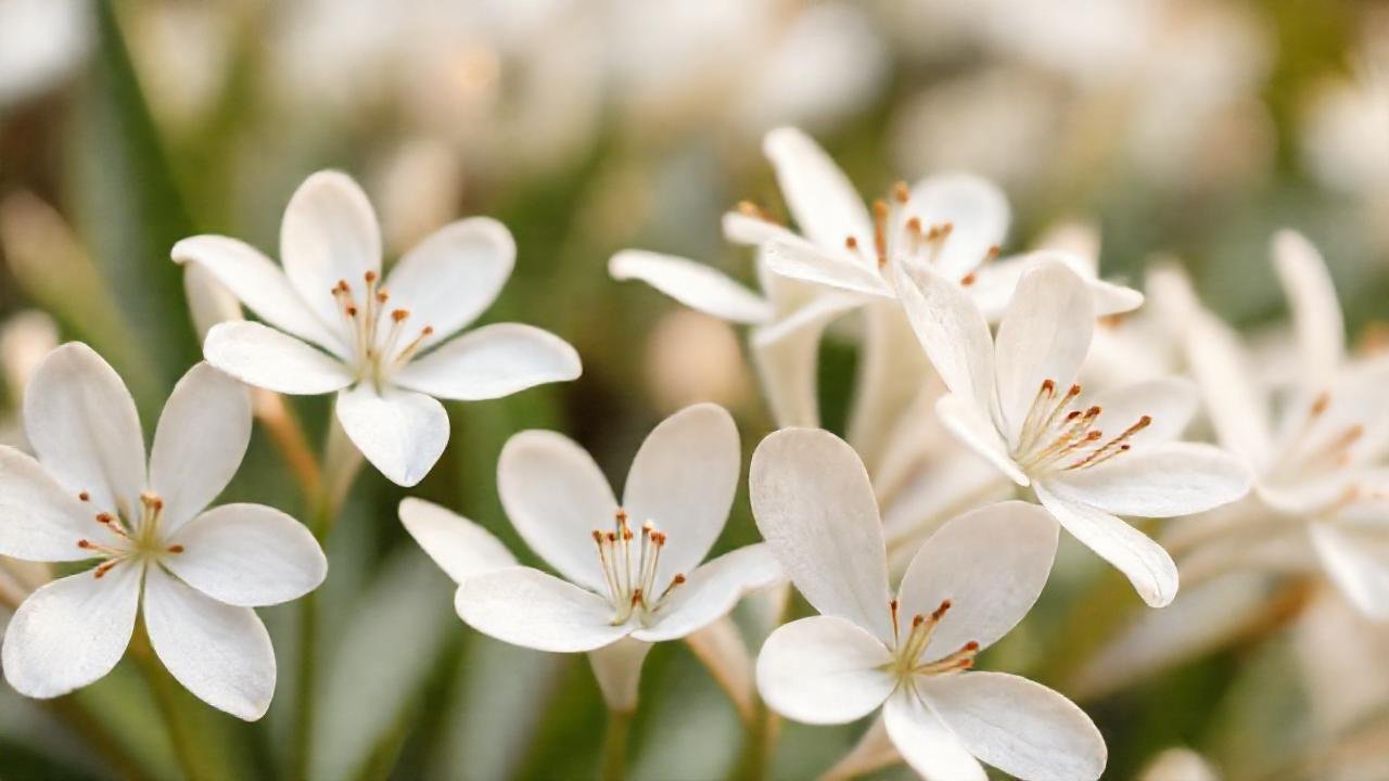 Clivia blanca evoca paz y tradición